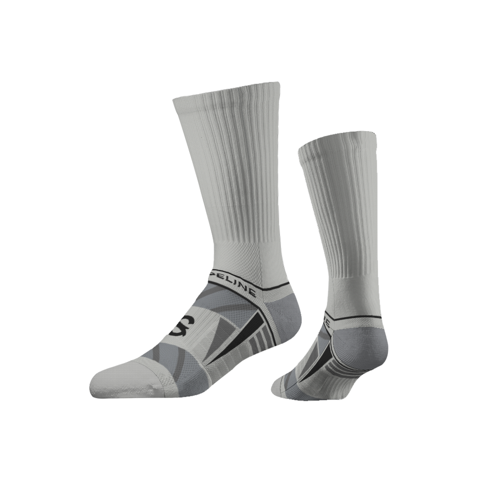 Performance | Premium Crew | Grey | Black Accent | N02434942ML