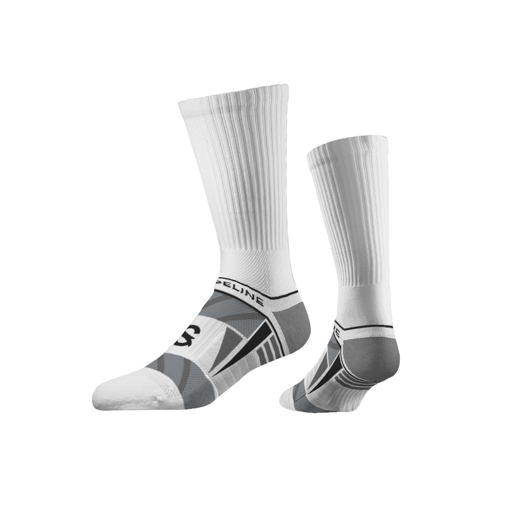 Performance | Premium Crew | White | Black Accent | N02434974ML