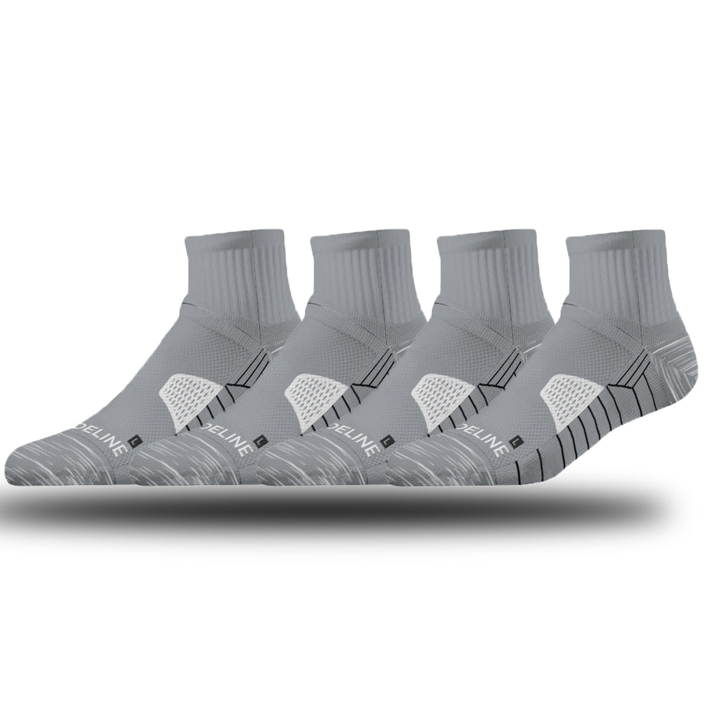 Performance | Bounce 2.0 Quarter 4-Pack | Grey | N02617824ML