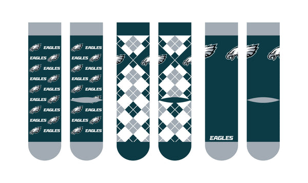 Philadelphia Eagles | Business Knit Crew | NFL 3 Pack | N02670926ML