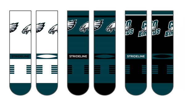Philadelphia Eagles | Premium Knit Crew | NFL 3 Pack Box | N02413377ML