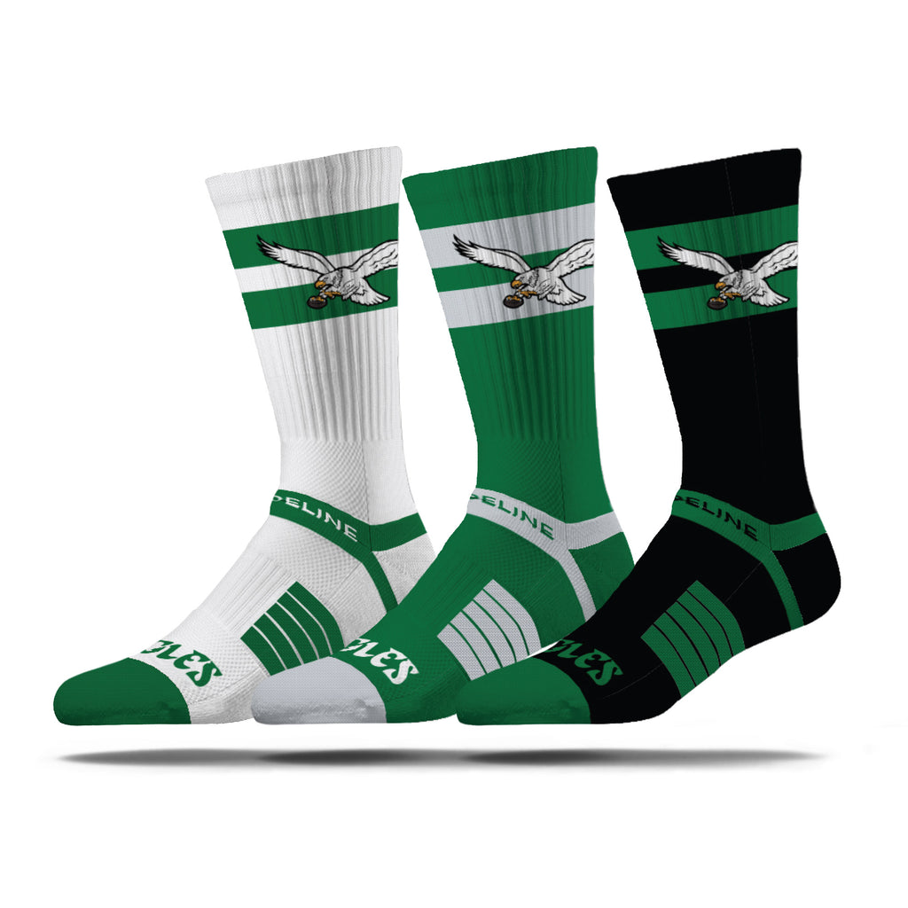 Philadelphia Eagles | Premium Knit Crew | NFL Retro 3 Pack | N02651104ML