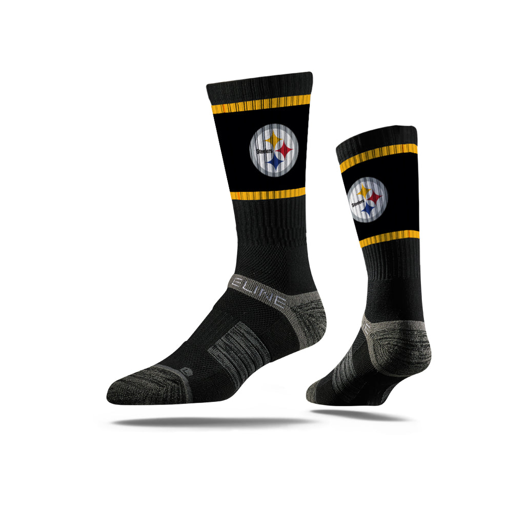 Pittsburgh Steelers | Premium Crew | Primary Logo Team Color | Black | N02373649ML