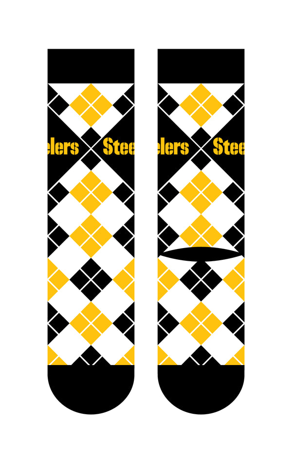 Pittsburgh Steelers | Business Knit Crew | Argyle | N02670962ML
