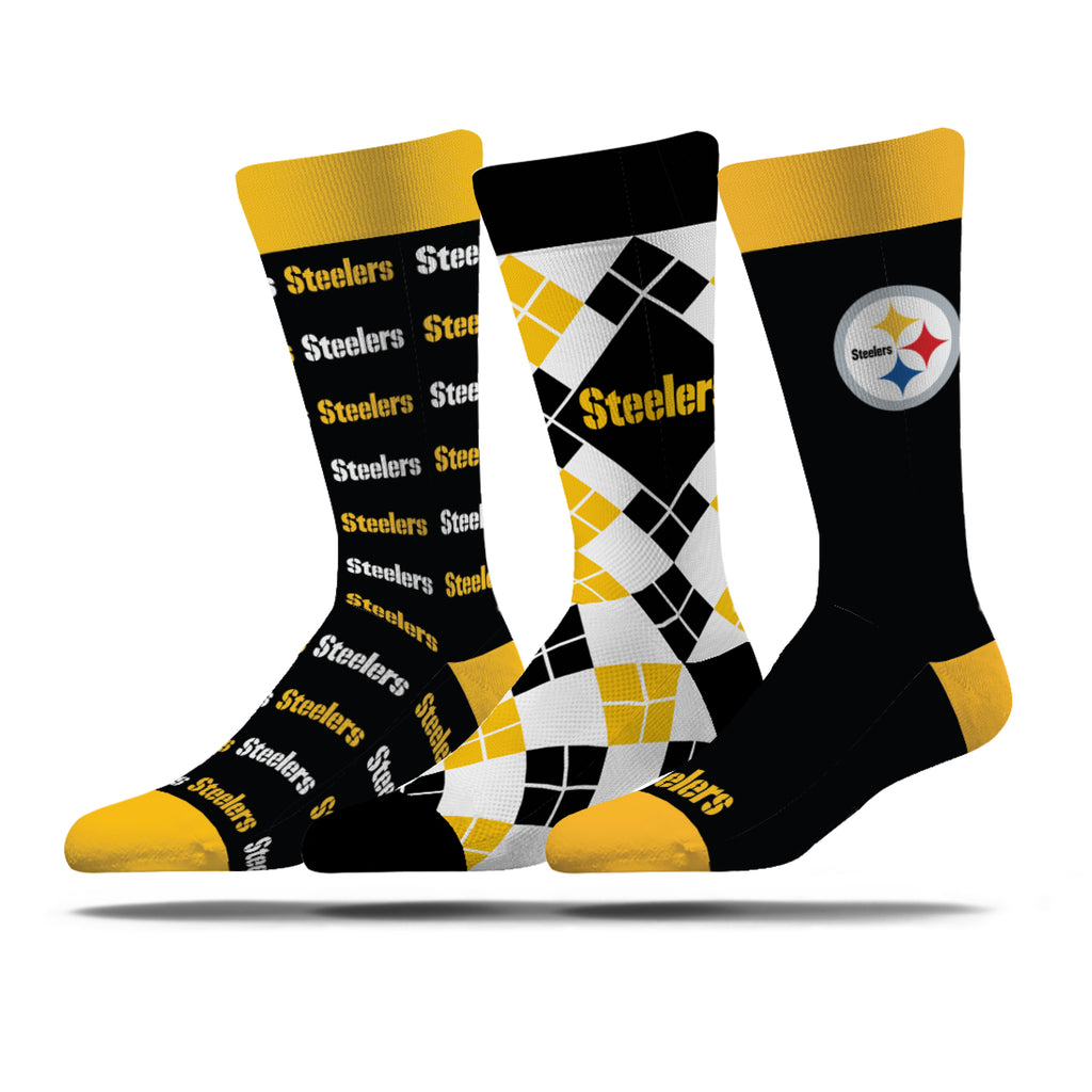 Pittsburgh Steelers | Business Knit Crew | NFL 3 Pack | N02670958ML