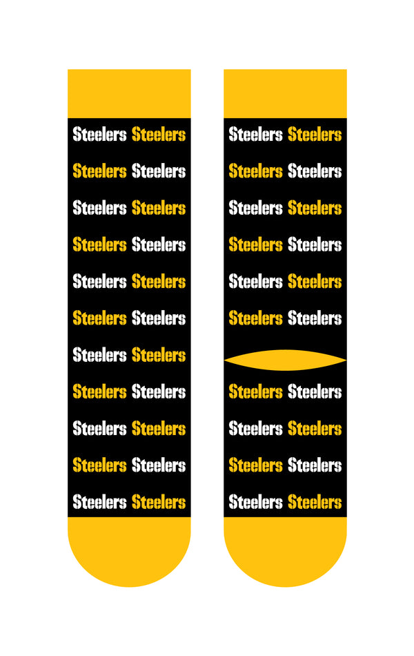 Pittsburgh Steelers | Business Knit Crew | Step and Repeat | N02670966ML