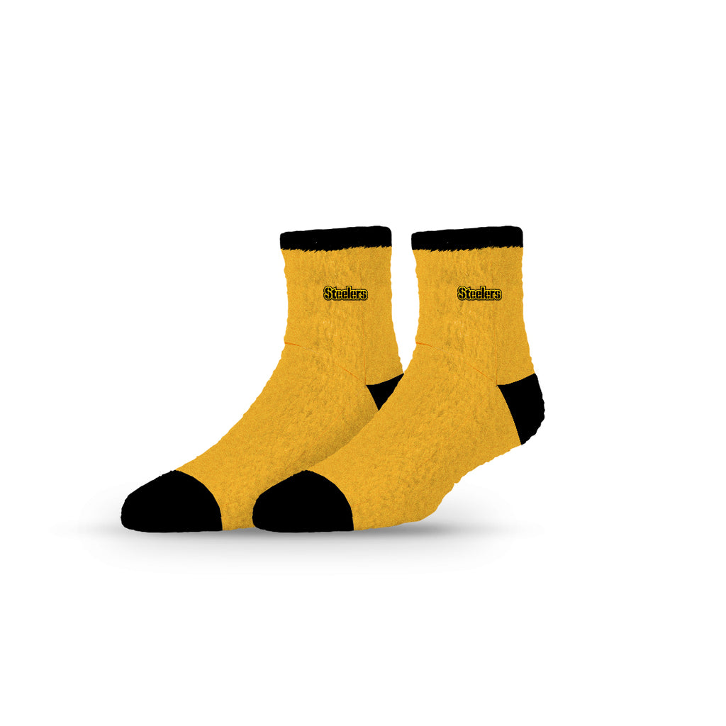 Pittsburgh Steelers | Fuzzy Half Calf Embroidered | Primary Logo Team Color | N02800573ML
