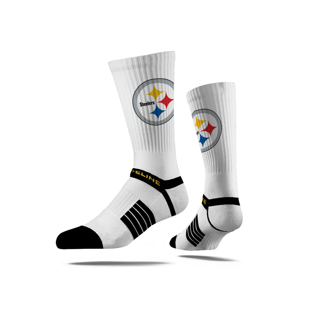 Pittsburgh Steelers | Premium Knit Crew | Primary Logo White | N02414357ML