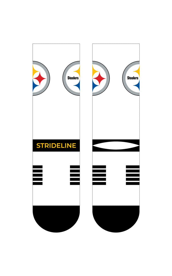Pittsburgh Steelers | Premium Knit Crew | Primary Logo White | N02414357ML