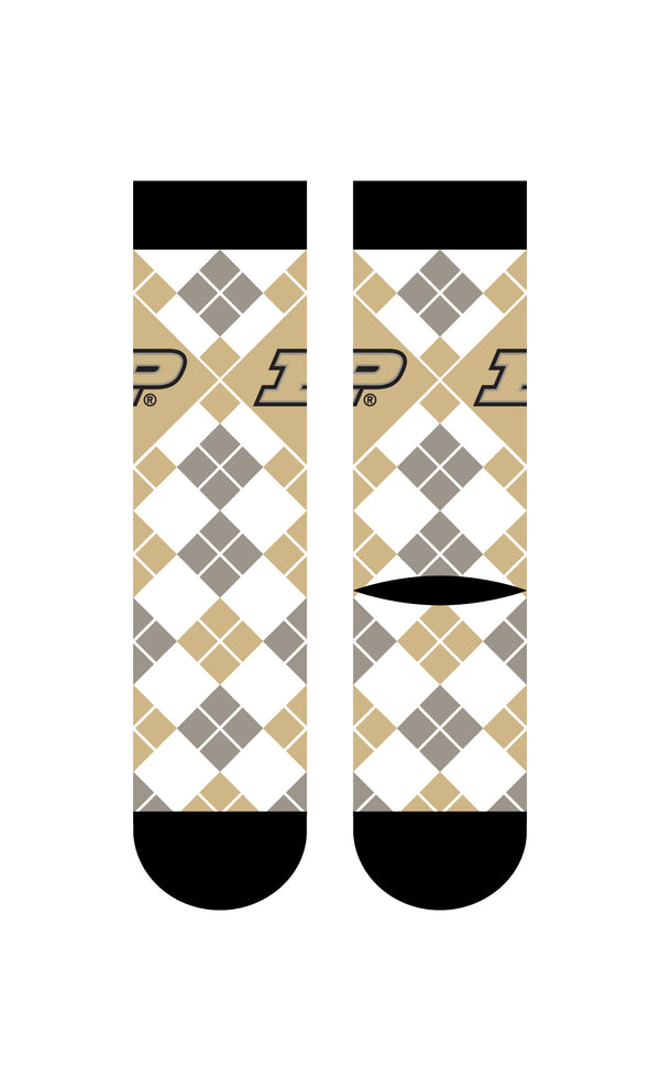 Purdue University | Business Knit Crew | Argyle | N02361589ML