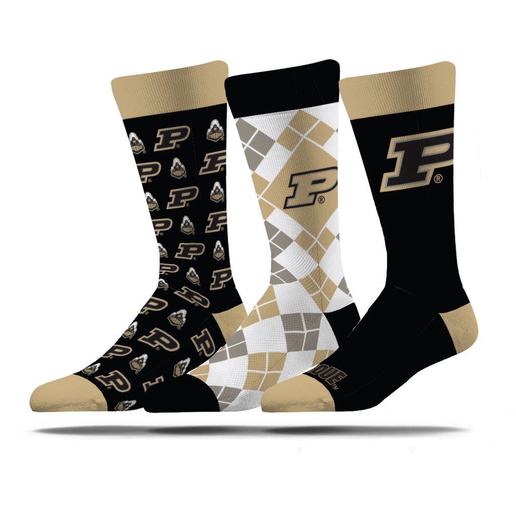 Purdue University | Business Knit Crew | NCAA 3 Pack | N02361365ML