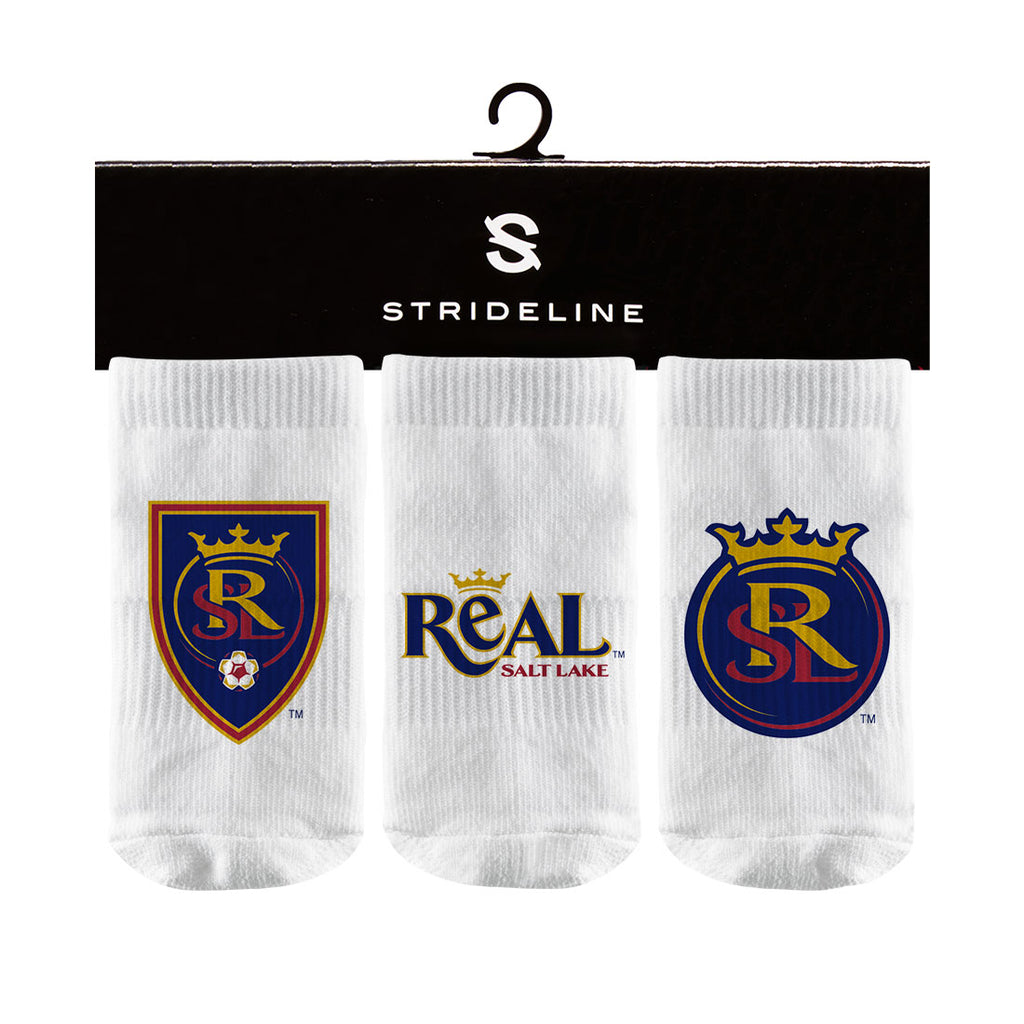 Real Salt Lake | Baby Socks 3 Pack | Primary Logo | N01143826B01
