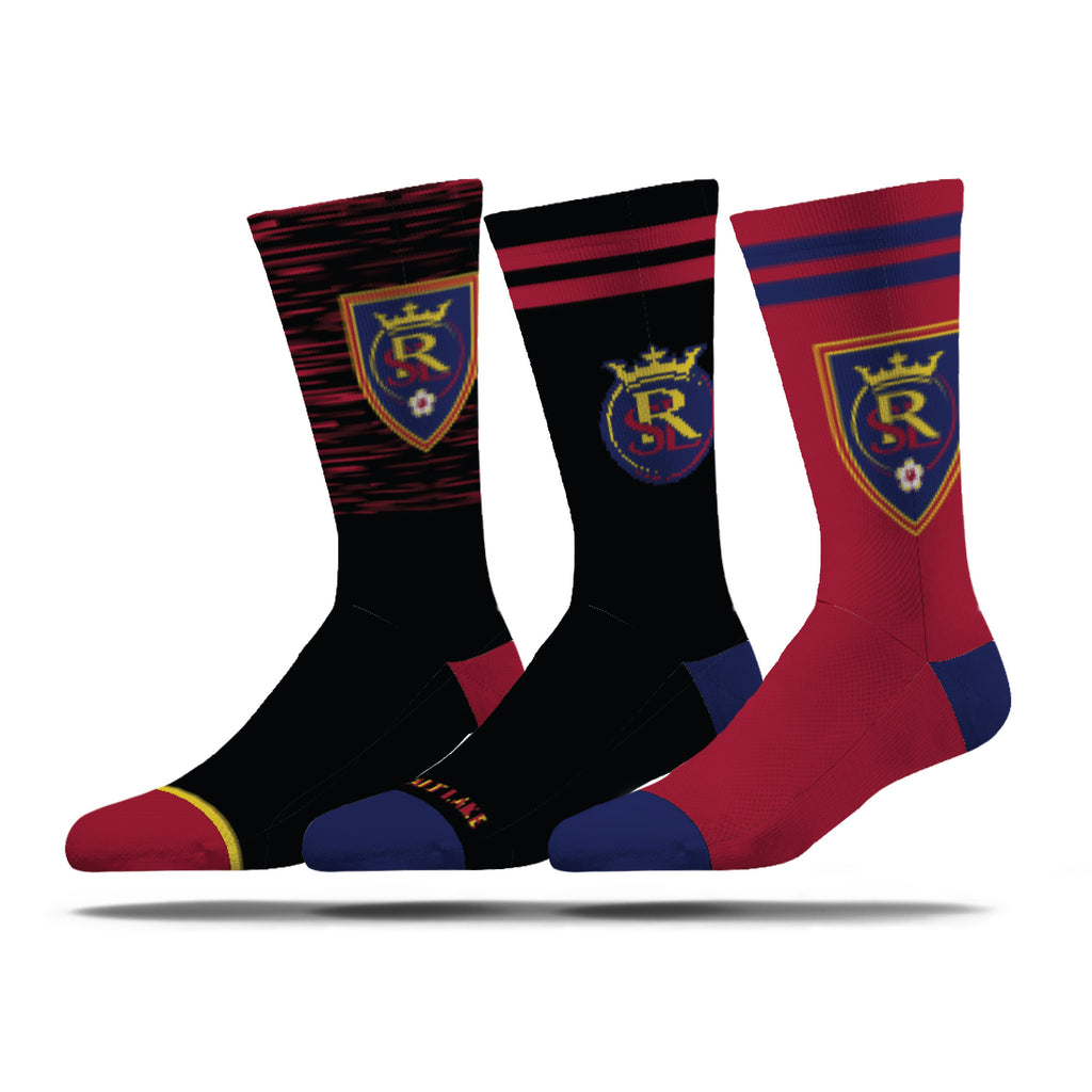 Real Salt Lake | Economy Knit Crew | MLS 3 Pack | N02324409ML