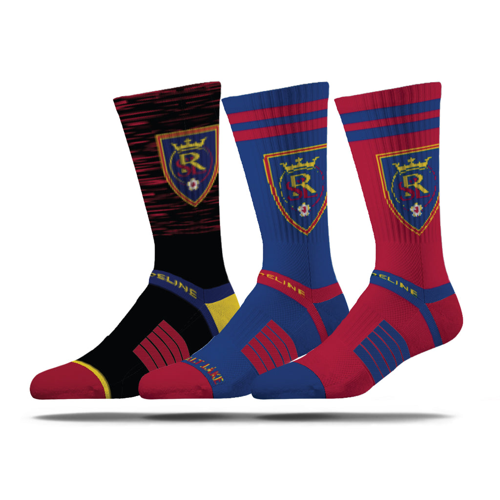 Real Salt Lake | Premium Knit Crew | MLS 3 Pack | N02325097ML