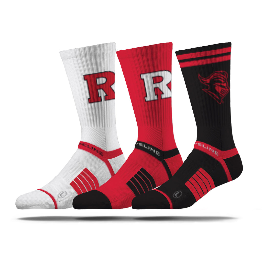Rutgers University | Premium Knit Crew 3 Pack | NCAA 3 Pack G2 | N02505707ML