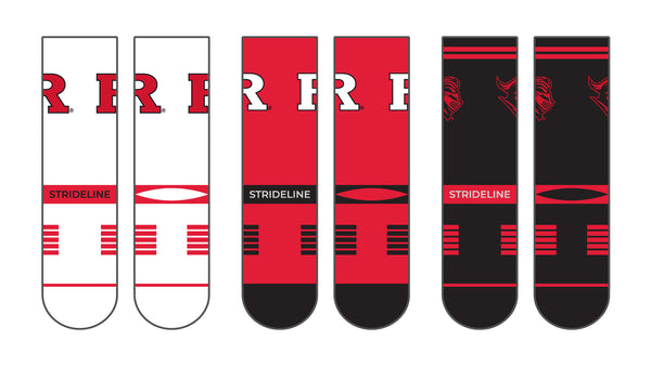 Rutgers University | Premium Knit Crew 3 Pack | NCAA 3 Pack G2 | N02505707ML