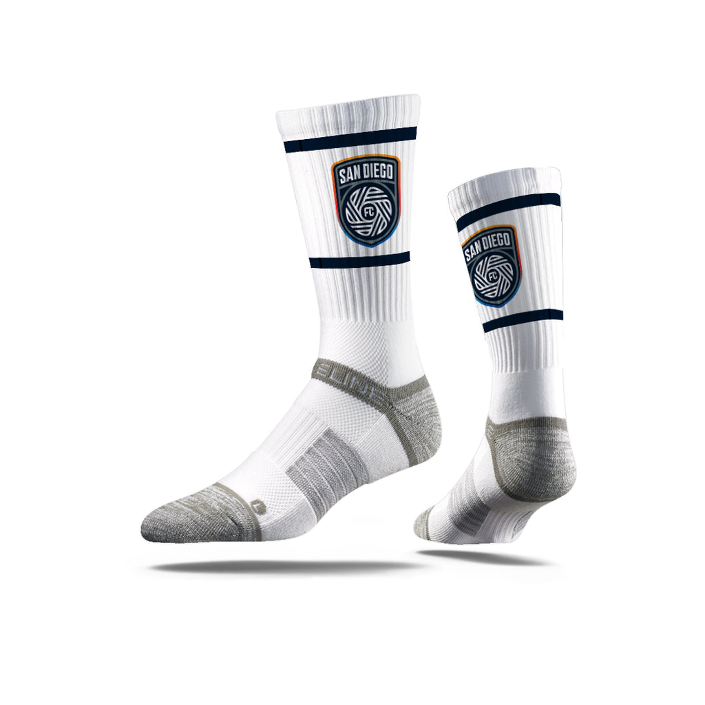 San Diego FC | Premium Crew | Primary Logo White | N02527596ML