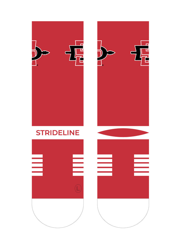 San Diego State University | Premium Knit Crew | Primary Logo School Color | N02453659ML