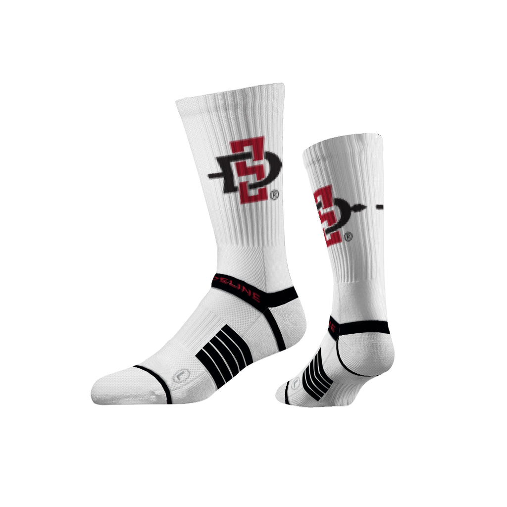 San Diego State University | Premium Knit Crew | Primary Logo White | N02211551ML