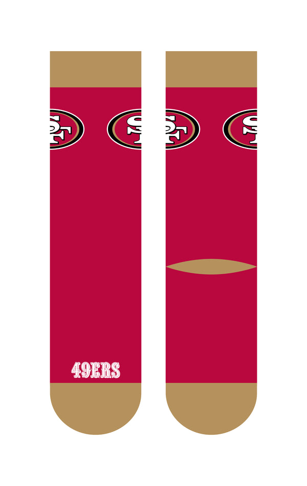 San Francisco 49ers | Business Knit Crew | Primary Logo Team Color | N02670986ML