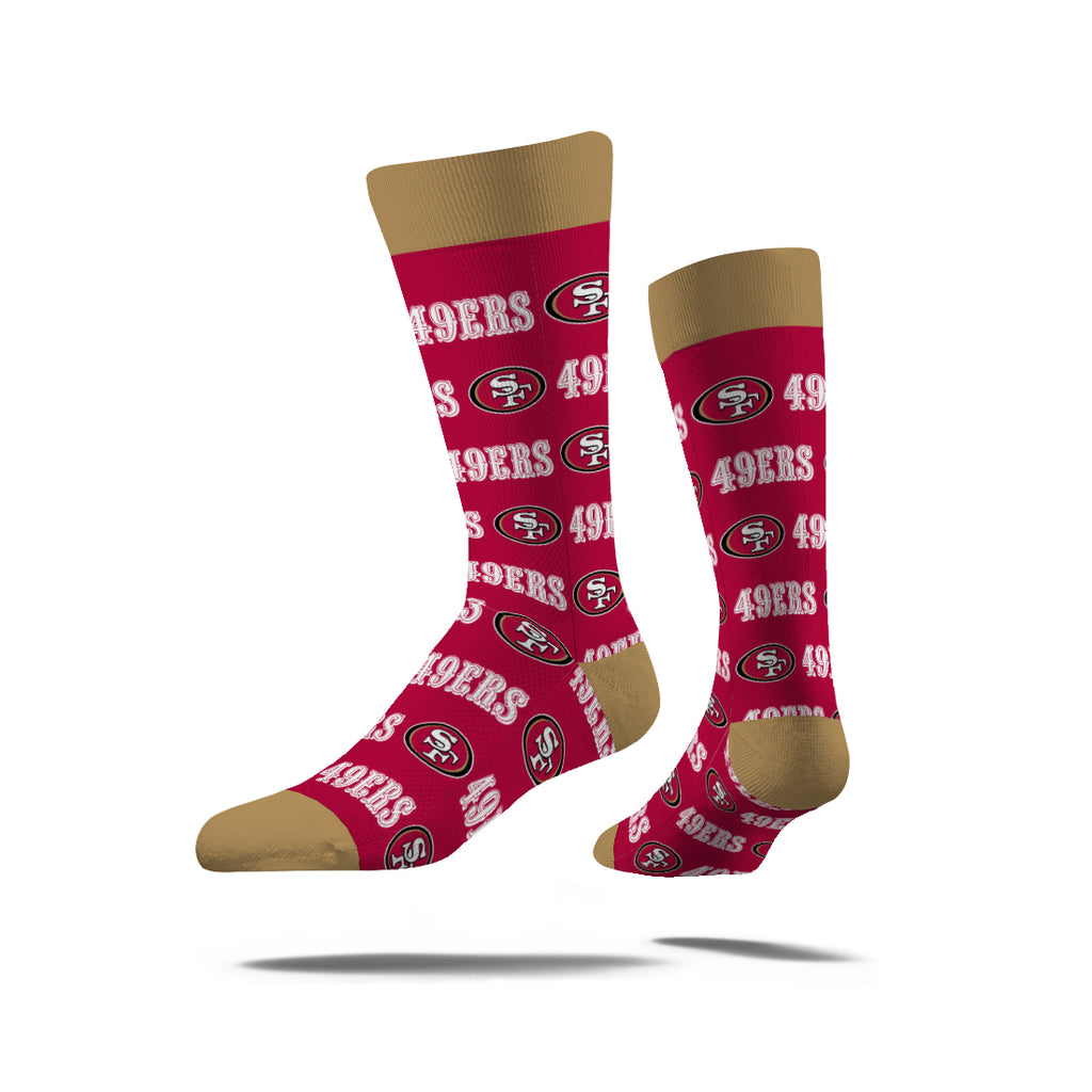 San Francisco 49ers | Business Knit Crew | Step and Repeat | N02670982ML