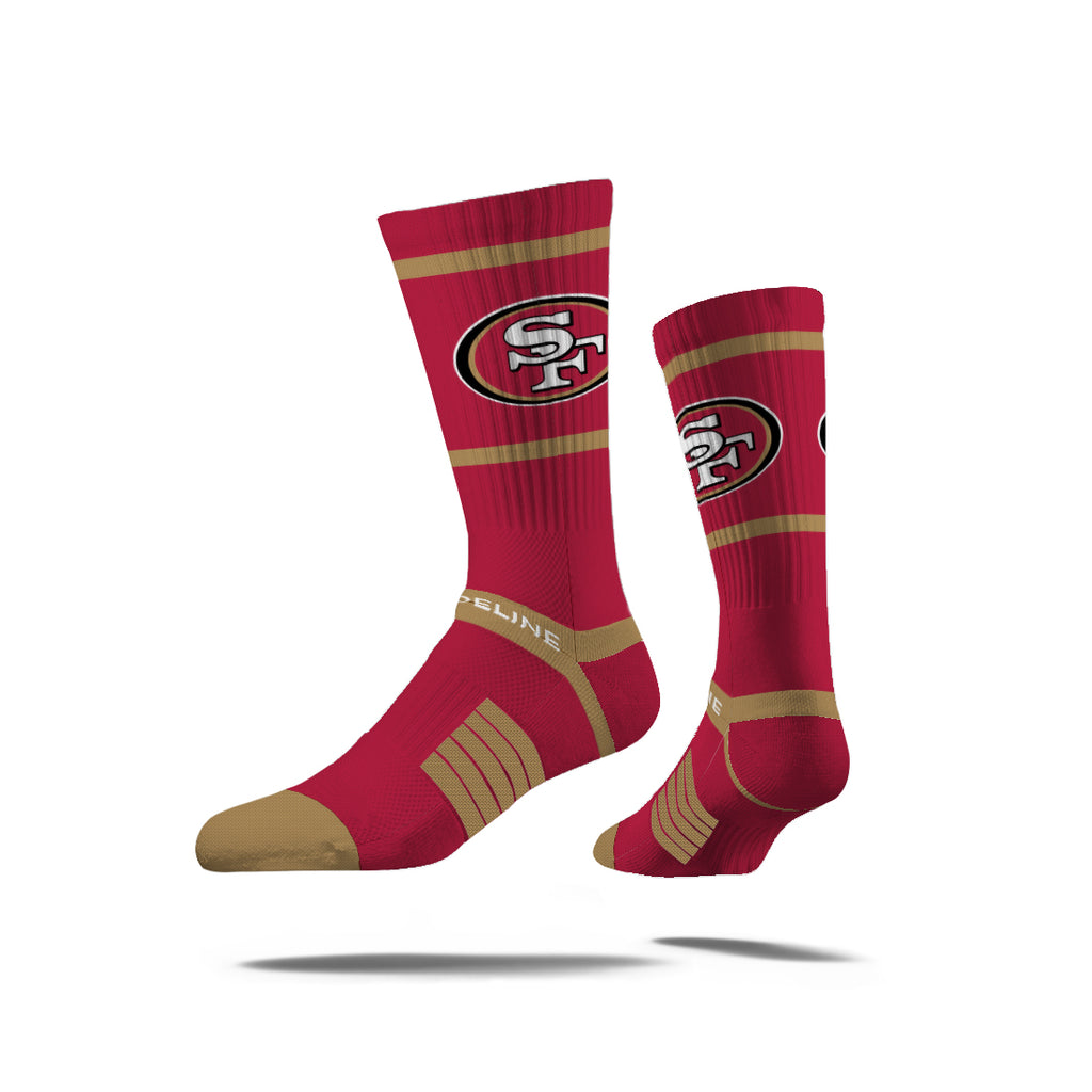 San Francisco 49ers | Premium Knit Crew | Primary Logo Team Color | N02414373ML