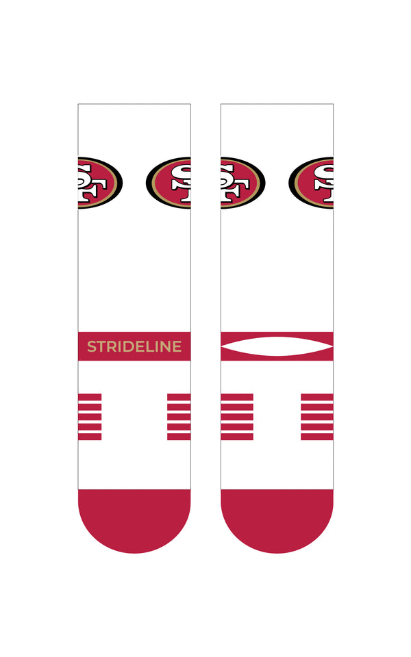 San Francisco 49ers | Premium Knit Crew | Primary Logo White | N02414369ML