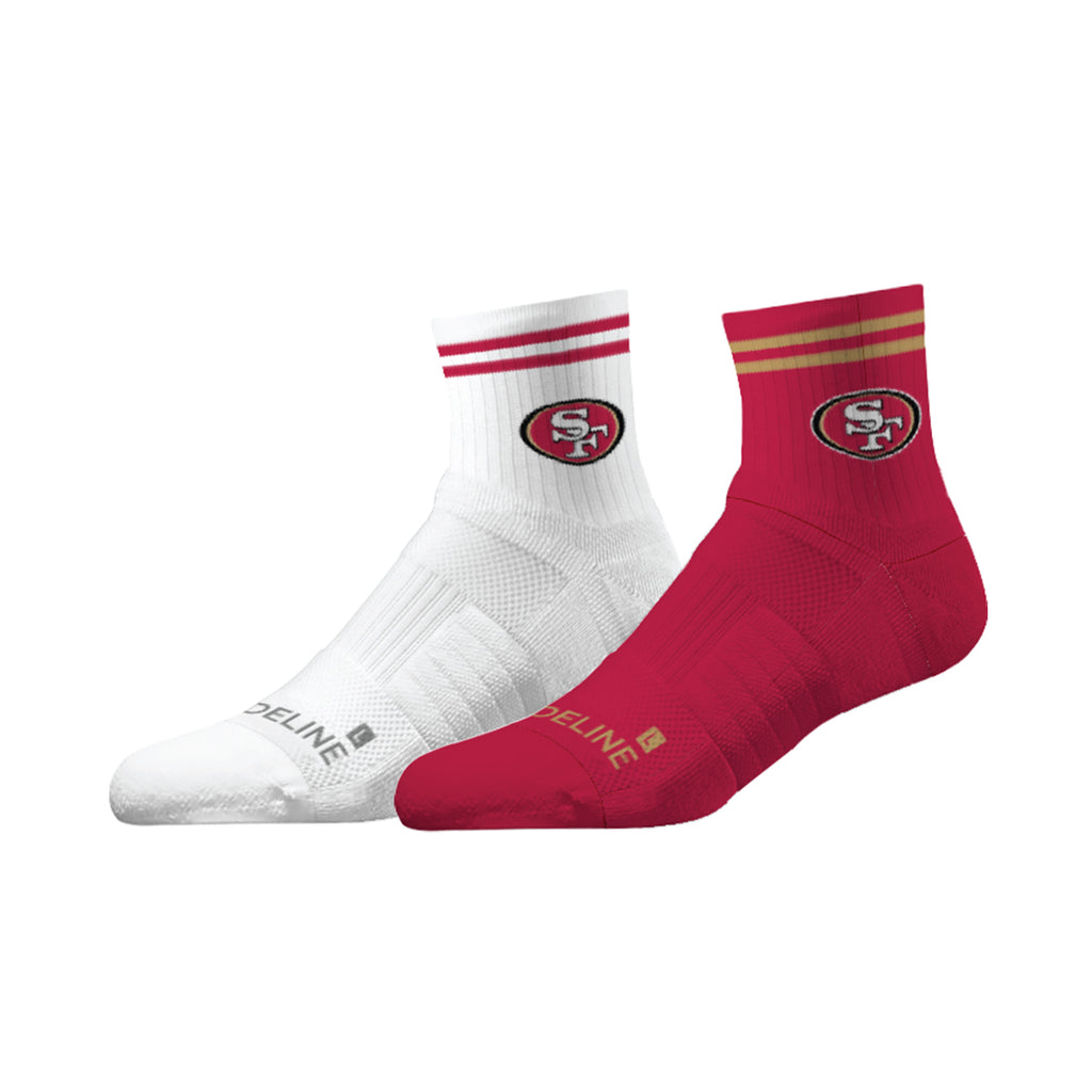 San Francisco 49ers | Half Calf Knit | NFL 2 Pack | N02785031ML