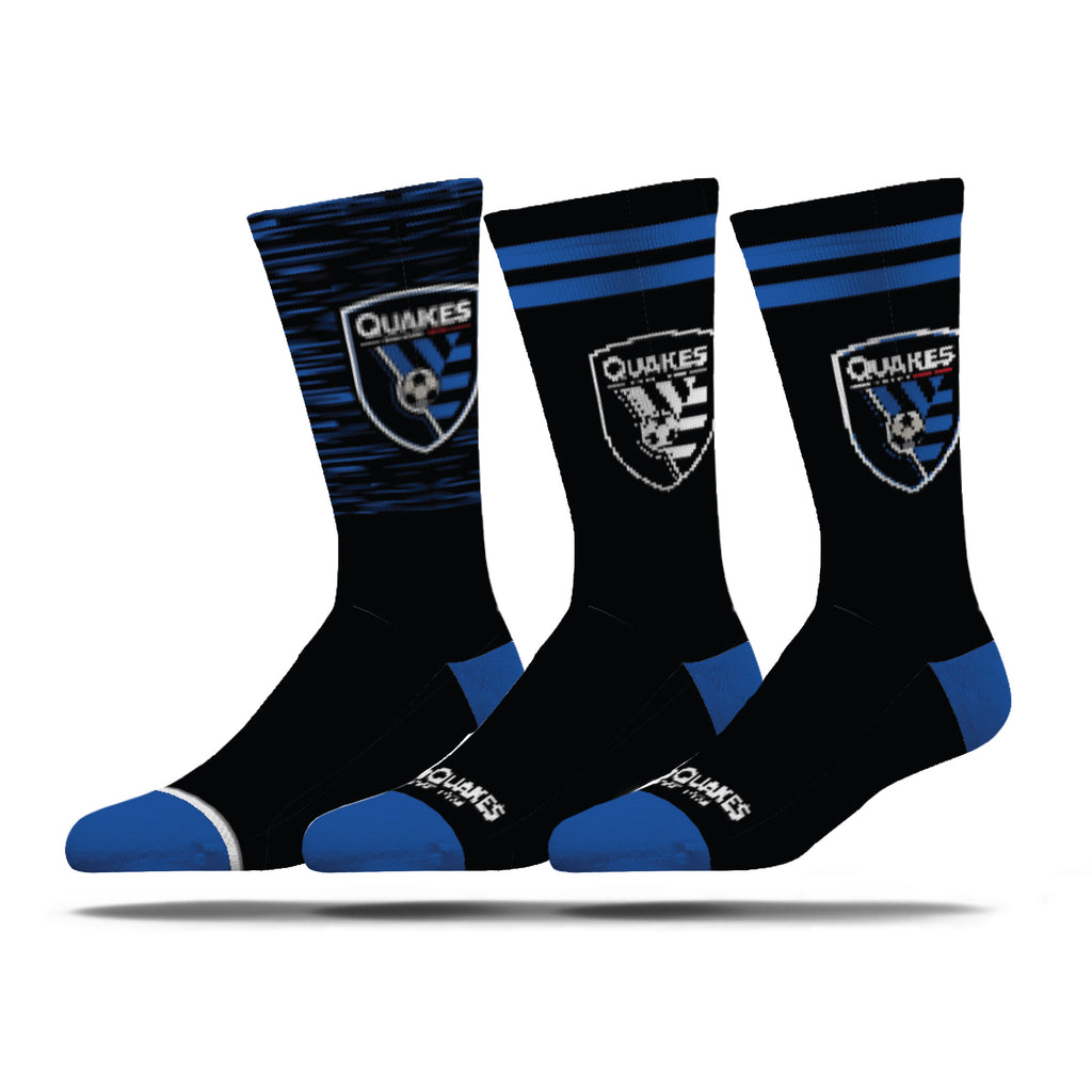 San Jose Earthquakes | Economy Knit Crew | MLS 3 Pack | N02324413ML
