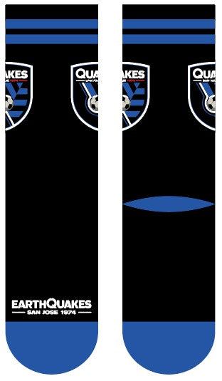San Jose Earthquakes | Economy Knit Crew | Primary Logo Team Color | N02308378ML