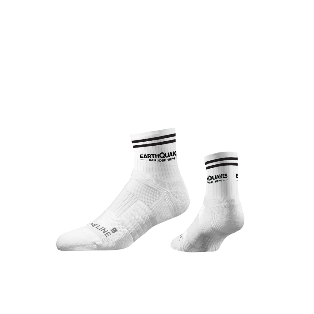San Jose Earthquakes | Half Calf Knit | Primary Logo White | N02625196ML