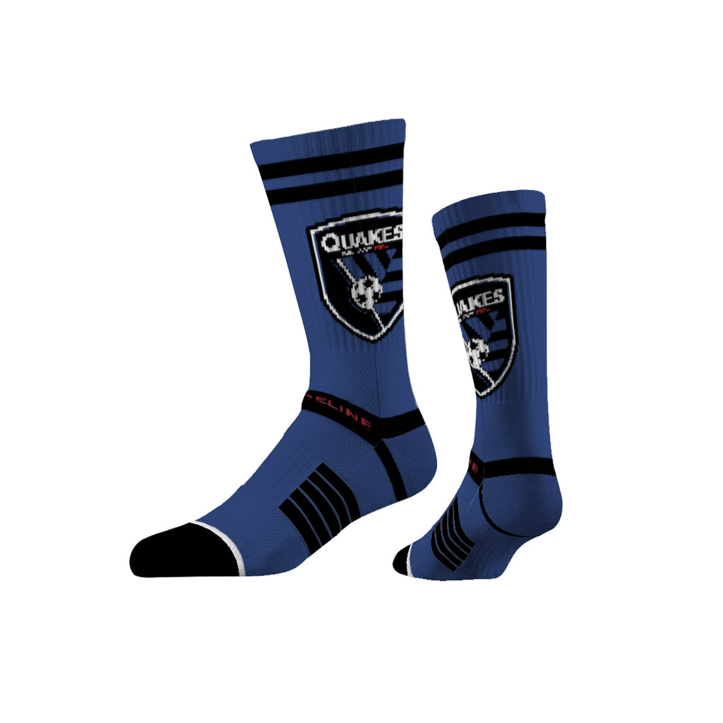 San Jose Earthquakes | Premium Knit Crew | Primary Logo Team Color | N02308007ML