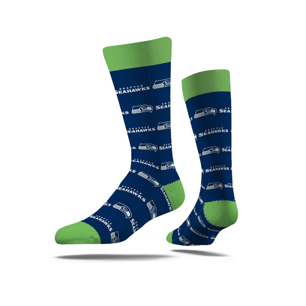 Seattle Seahawks | Business Knit Crew | Step and Repeat | N02671020ML