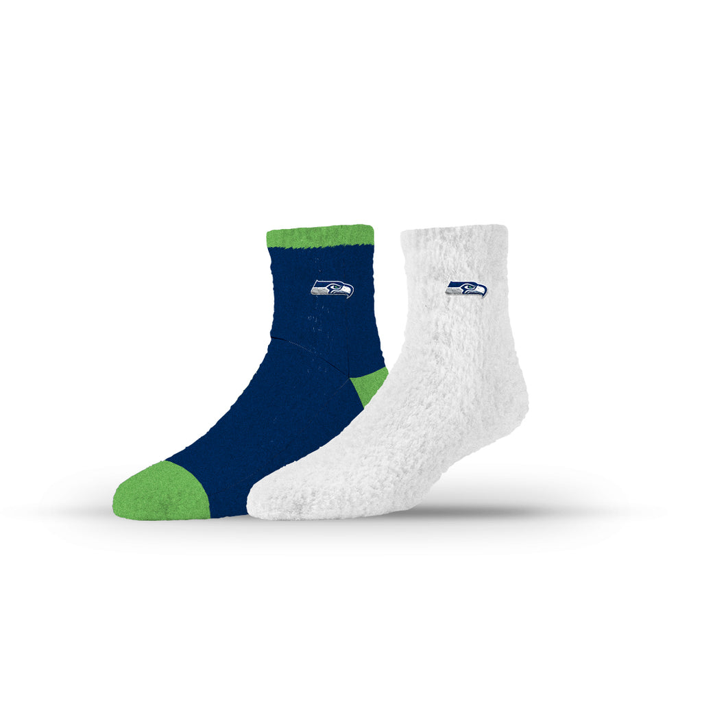 Seattle Seahawks | Fuzzy Half Calf Embroidered | NFL 2 Pack | N02796708ML