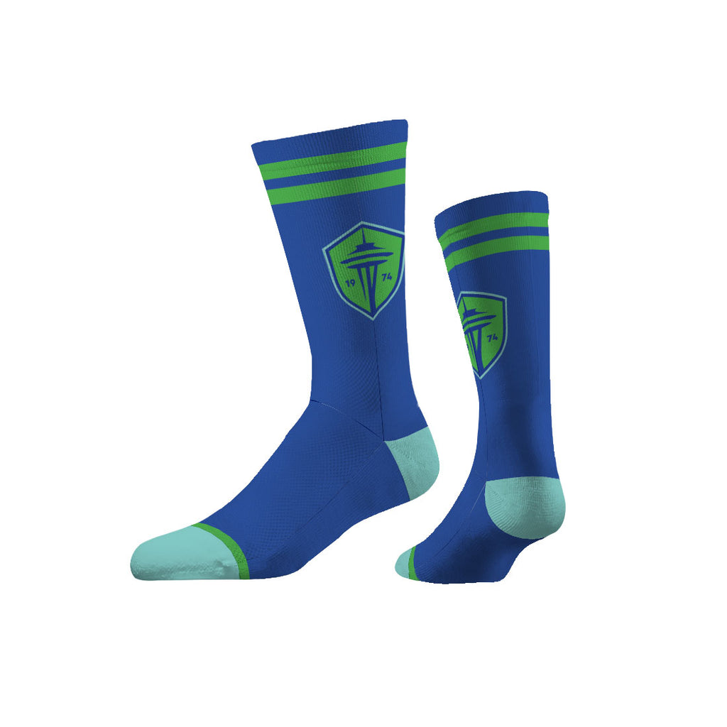 Seattle Sounders FC | Economy Knit Crew | Primary Logo Team Color | Blue | N02585549ML