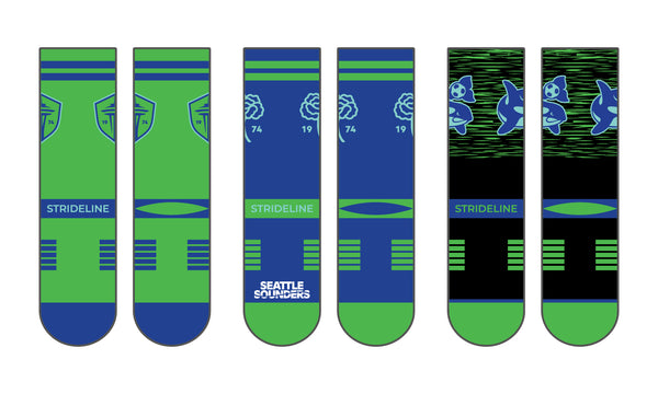 Seattle Sounders FC | Premium Knit Crew | MLS 3 Pack | N02489216ML