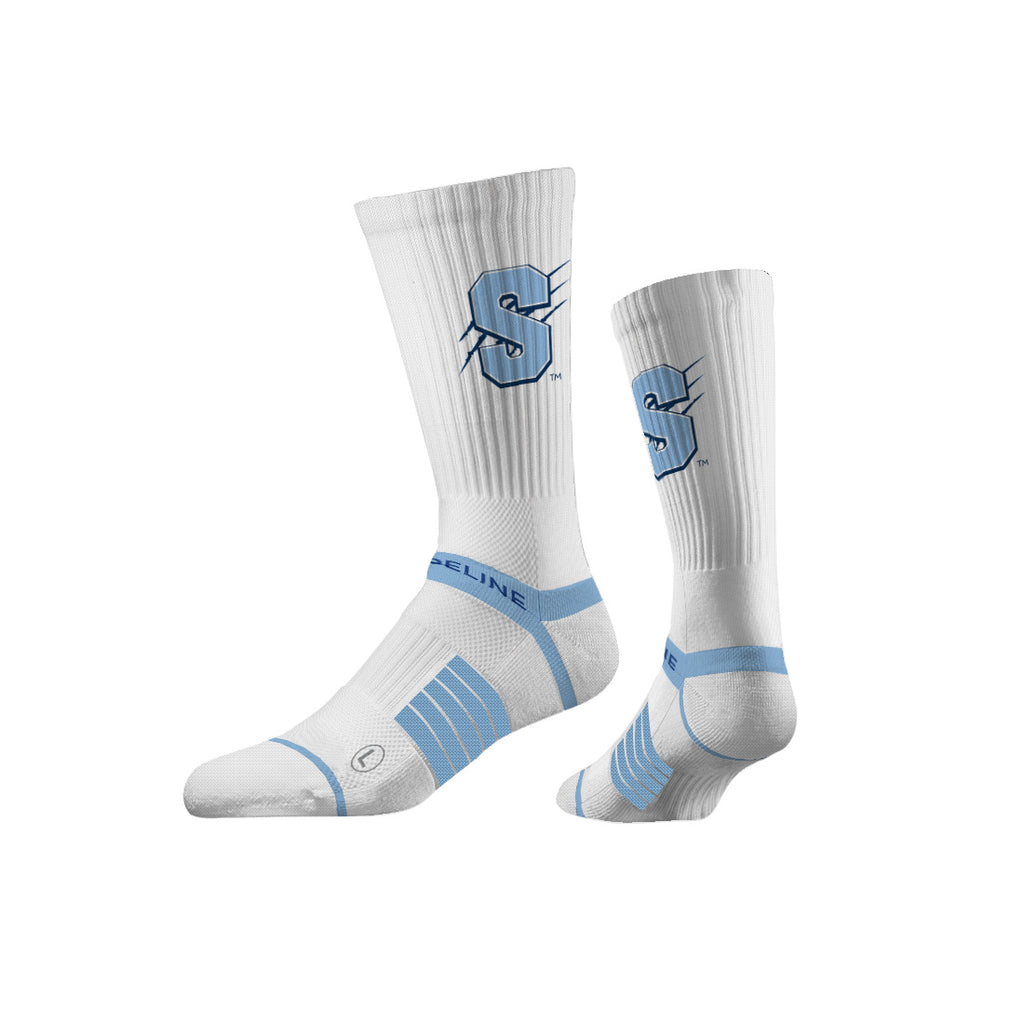 Spelman College | Premium Knit Crew | Primary Logo White | N02608983ML