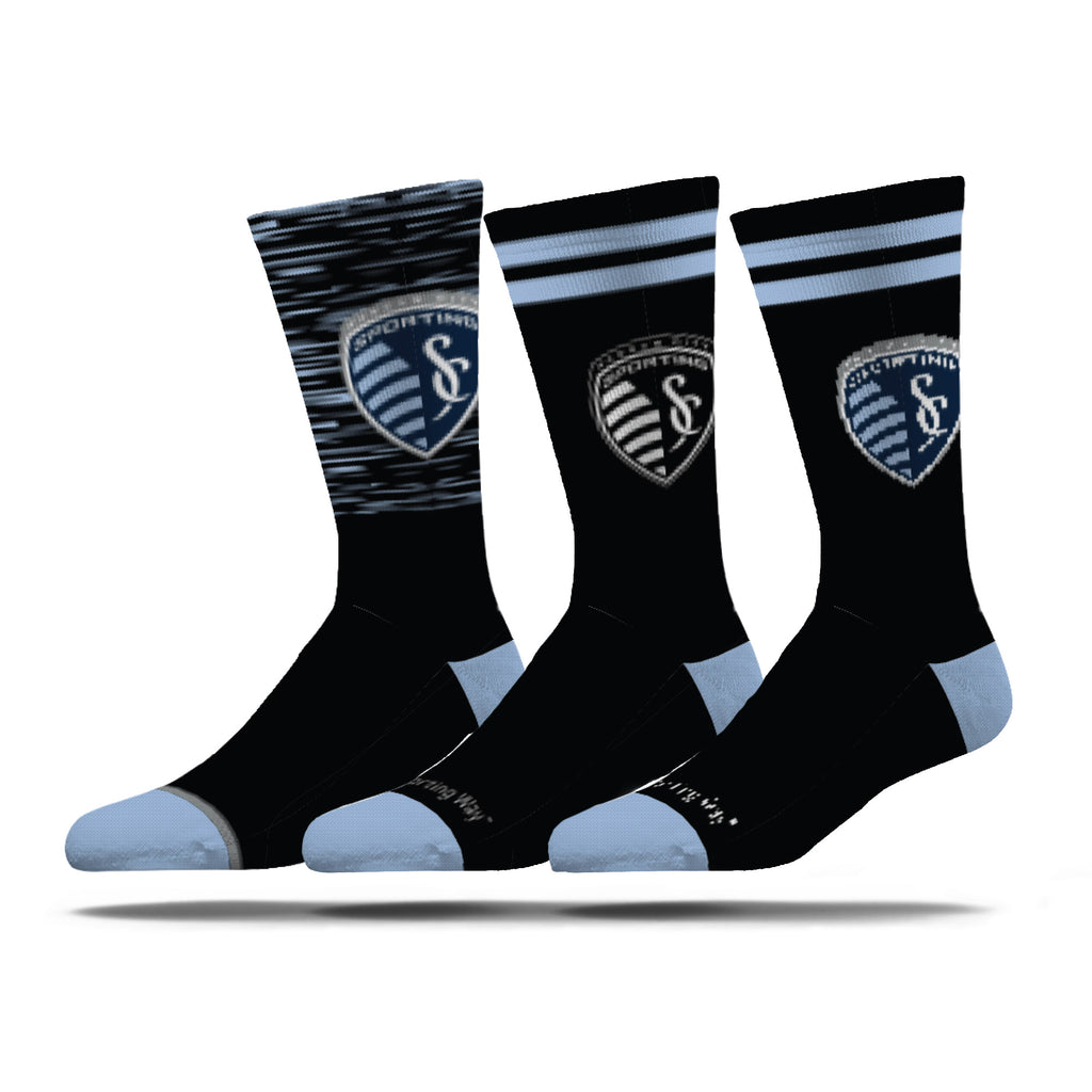 Sporting Kansas City | Economy Knit Crew | MLS 3 Pack | N02324421ML