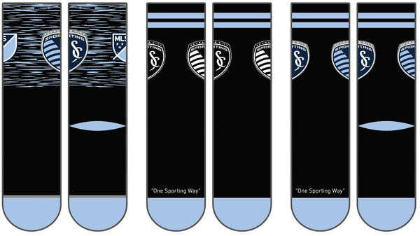 Sporting Kansas City | Economy Knit Crew | MLS 3 Pack | N02324421ML