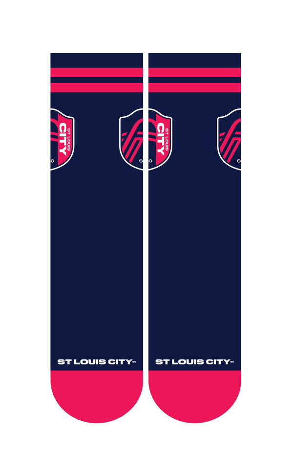 St. Louis City SC | Economy Knit Crew | Primary Logo Team Color | N02317637ML