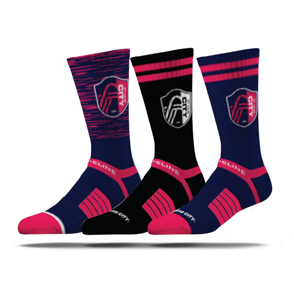 St. Louis City SC | Premium Knit Crew | MLS 3 Pack | N02325113ML
