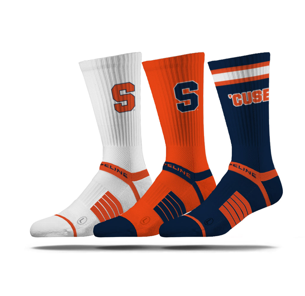 Syracuse University | Premium Knit Crew 3 Pack | NCAA 3 Pack G2 | N02506517ML