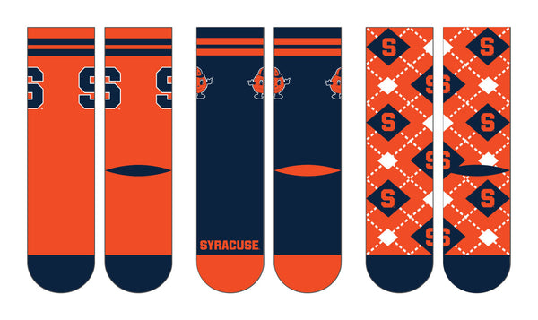 Syracuse University | Economy Knit Crew | NCAA 3 Pack | N02361001ML