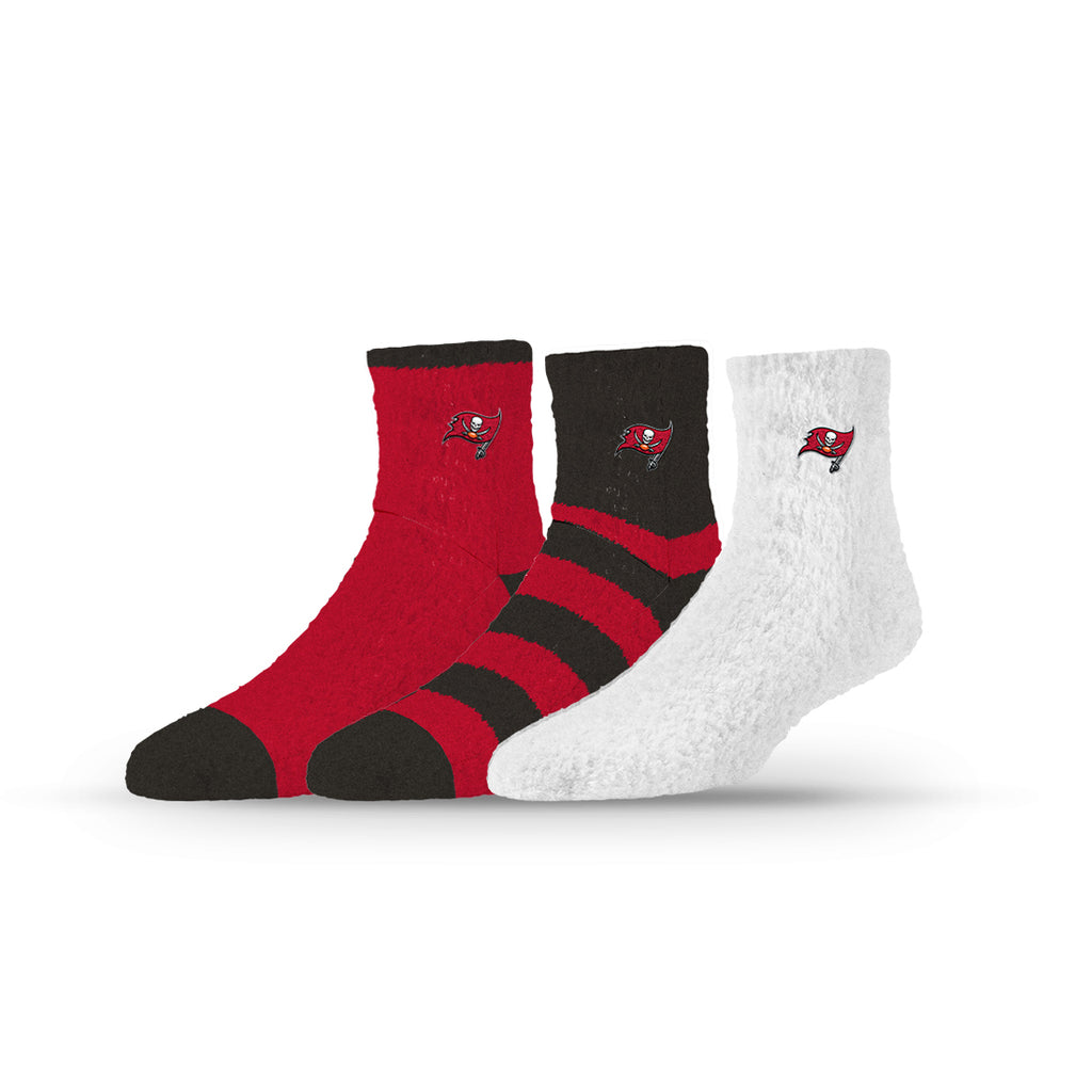 Tampa Bay Buccaneers | Fuzzy Half Calf Embroidered | NFL 3 Pack | N02796152ML