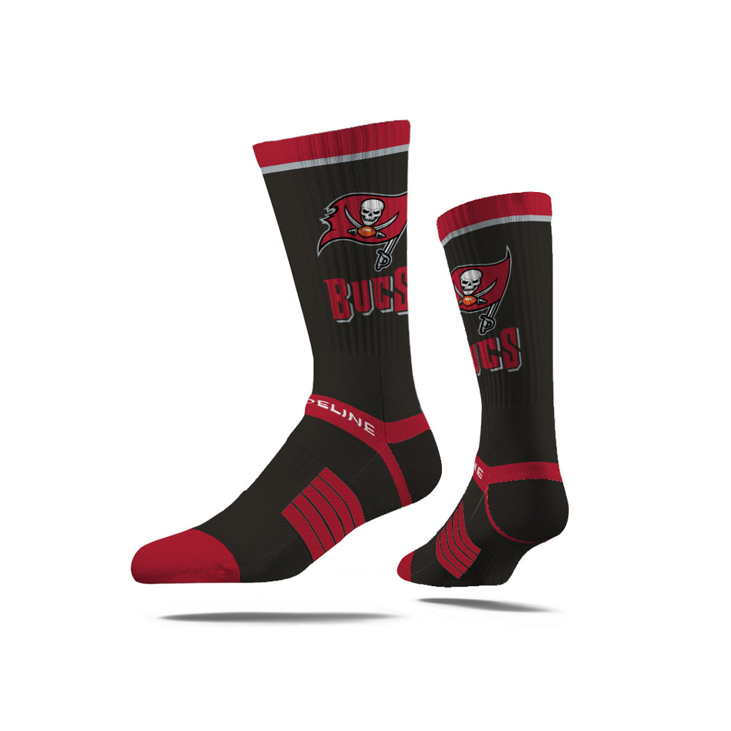 Tampa Bay Buccaneers | Premium Knit Crew | Fan Logo | Black | N02414389ML