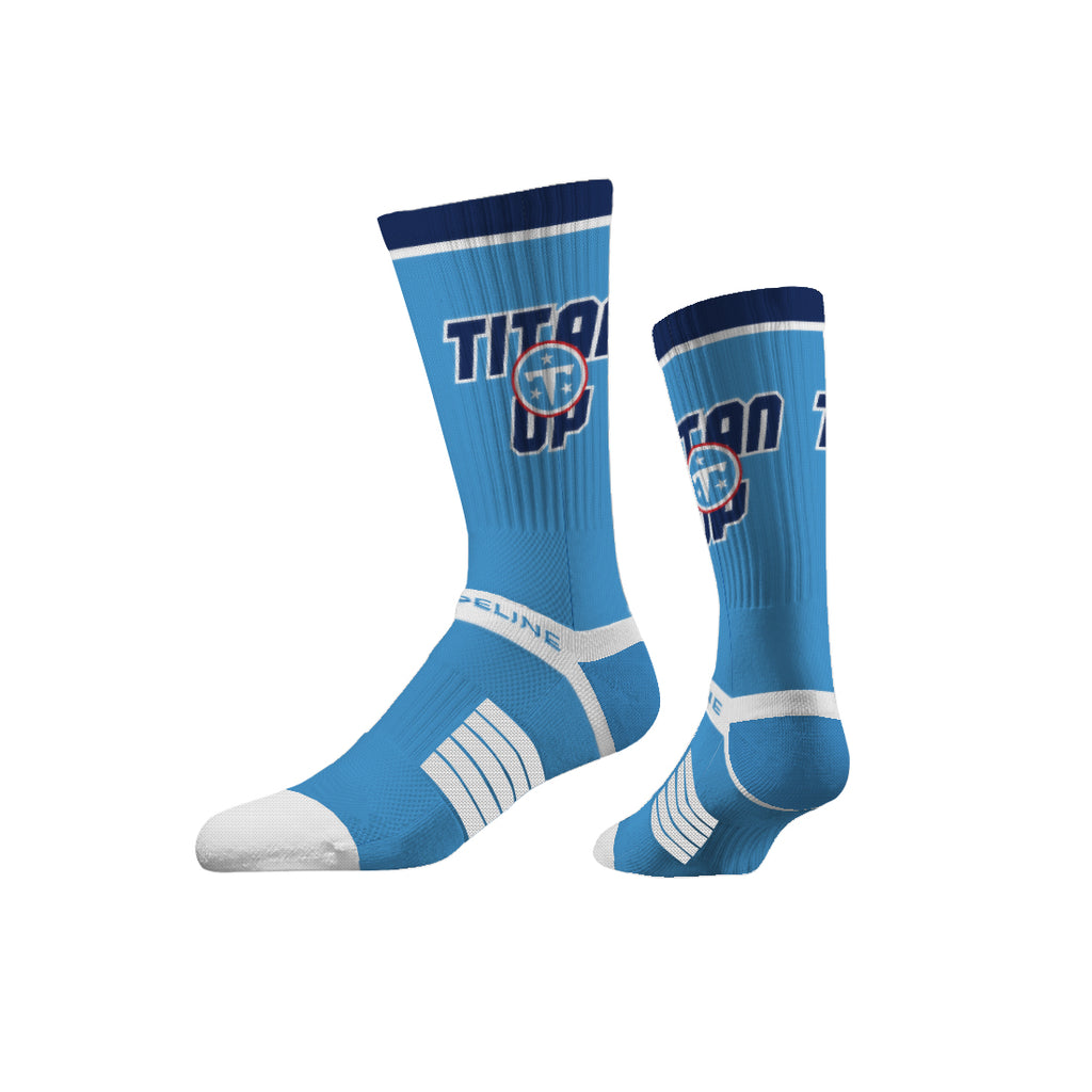 Tennessee Titans | Premium Knit Crew | Fan Logo | Light Blue | N02414401ML