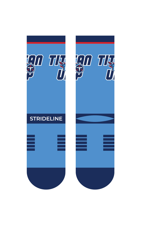 Tennessee Titans | Premium Knit Crew | Fan Logo | Light Blue | N02414401ML