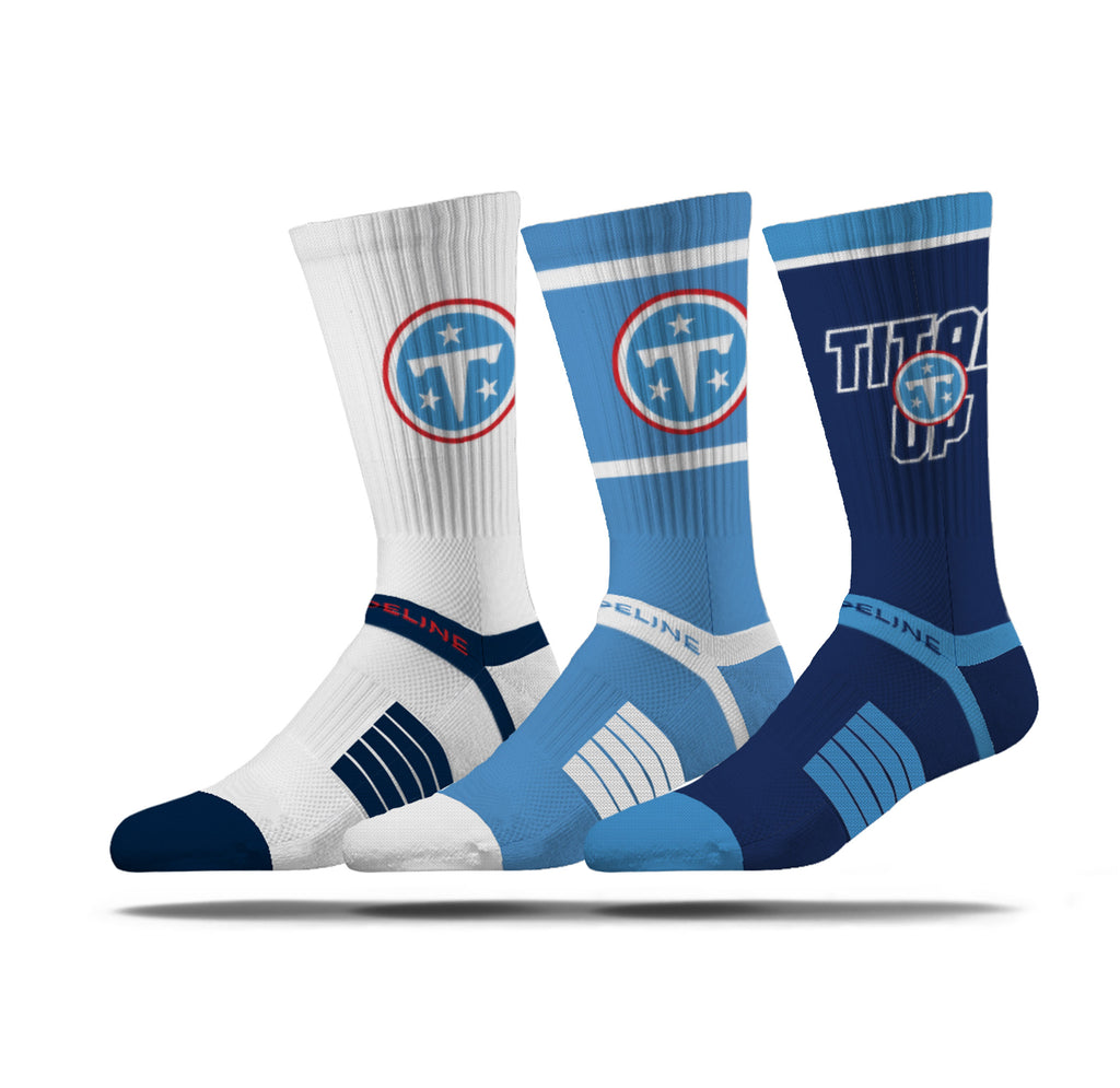 Tennessee Titans | Premium Knit Crew | NFL 3 Pack Box | N02414895ML