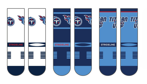 Tennessee Titans | Premium Knit Crew | NFL 3 Pack Box | N02414895ML