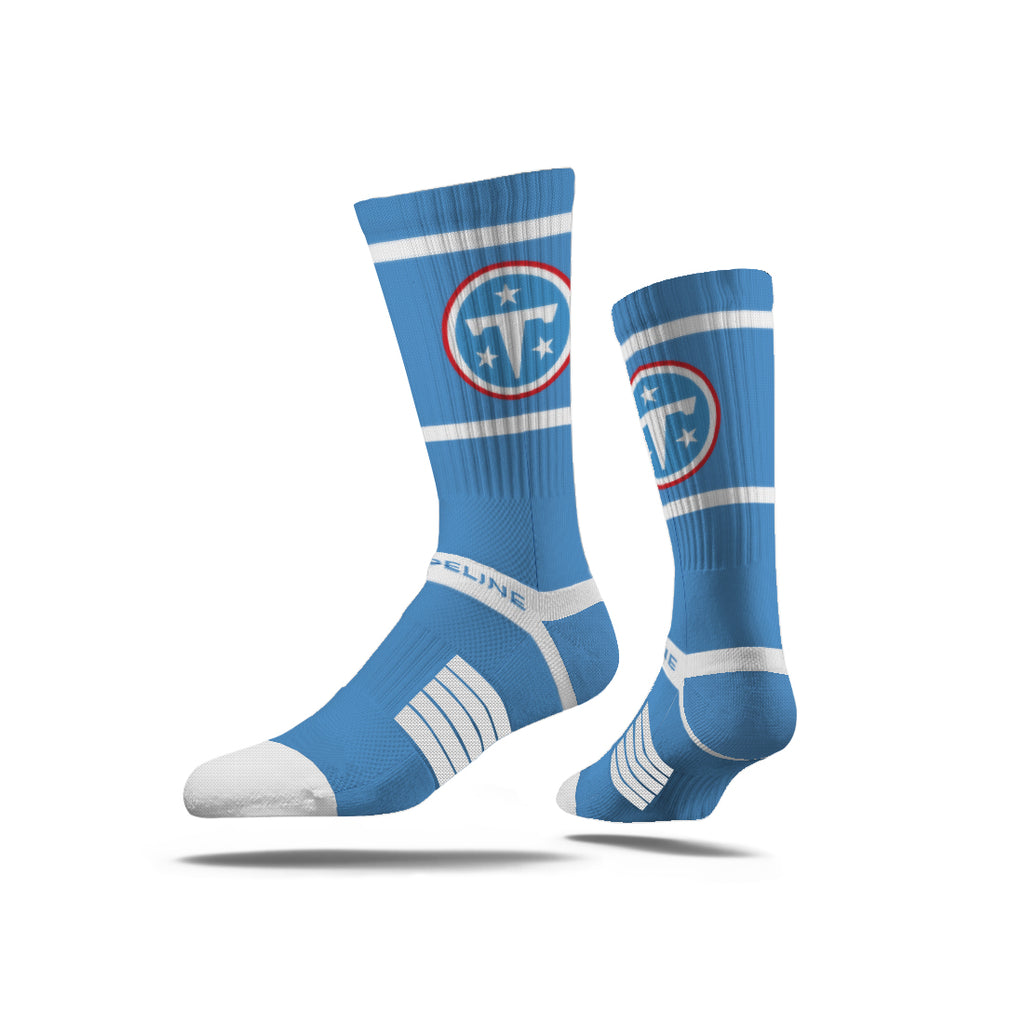 Tennessee Titans | Premium Knit Crew | Primary Logo Team Color | N02414397ML